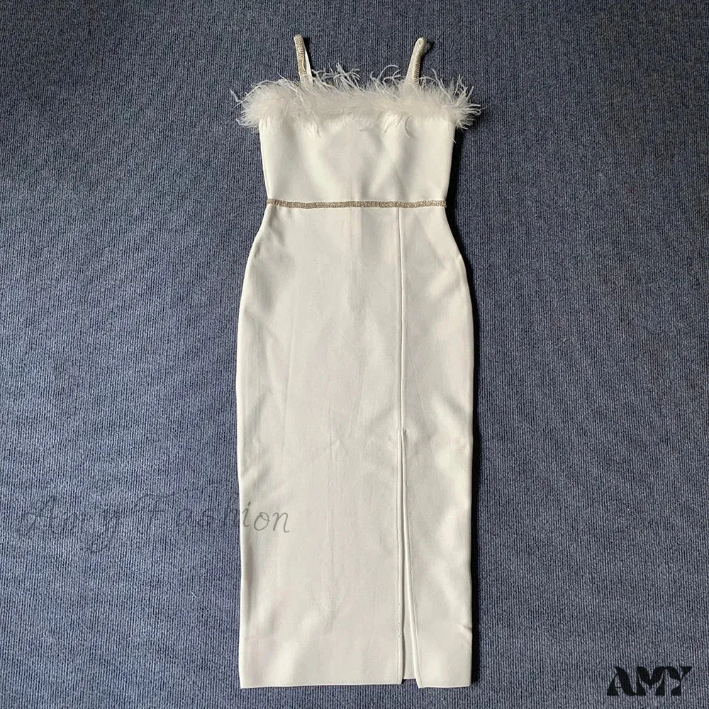 Amy Fashion - Elegant Clothing Celebrity Party Club Bodycon Midi Dresses