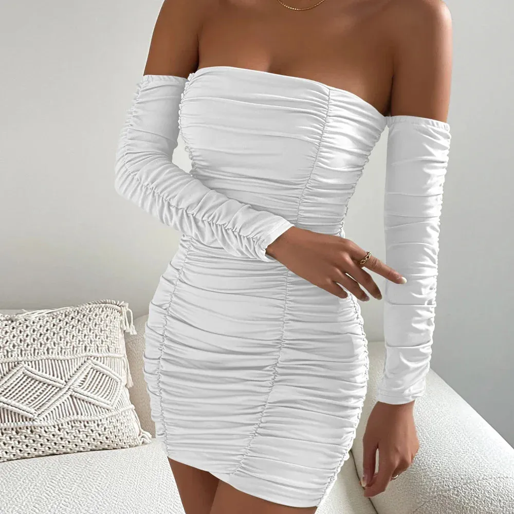 Bodycon Bodycon For Women Short Club 2024 Dresses Lady Summer Evening Dress