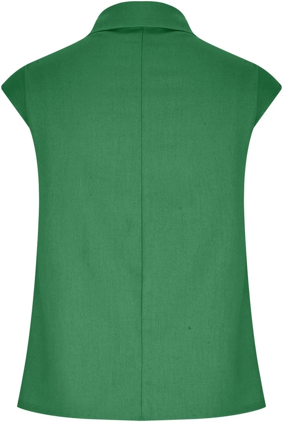 Cotton Linen Tank Tops for Women V Neck Sleeveless Summer Casual Camisole Summer Solid Color Basic Lapel Shirts Vest