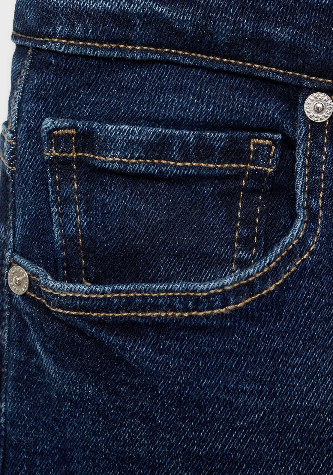Crop flared jeans - Open Blue