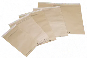 Eco-friendly Mailing Bags in Plain Natural Kraft (5 sizes) 250 or 500