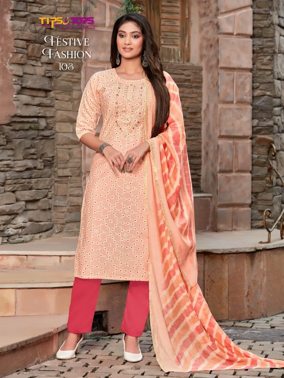 Festive Fashion Tips Tops Readymade Pant Style Suits