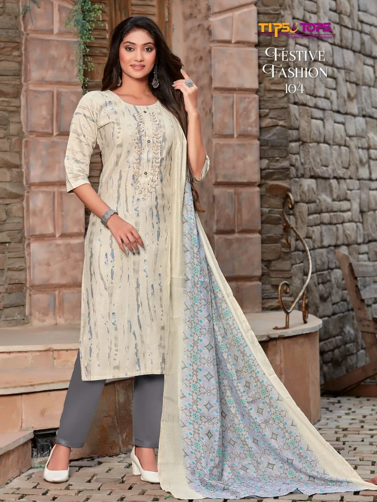 Festive Fashion Tips Tops Readymade Pant Style Suits