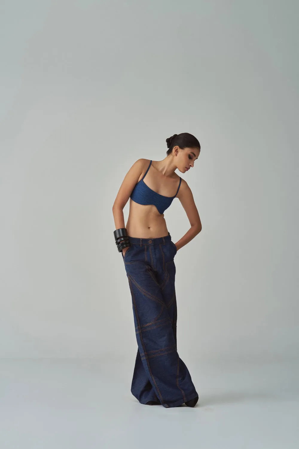 Lara Mid Rise Flared Jeans