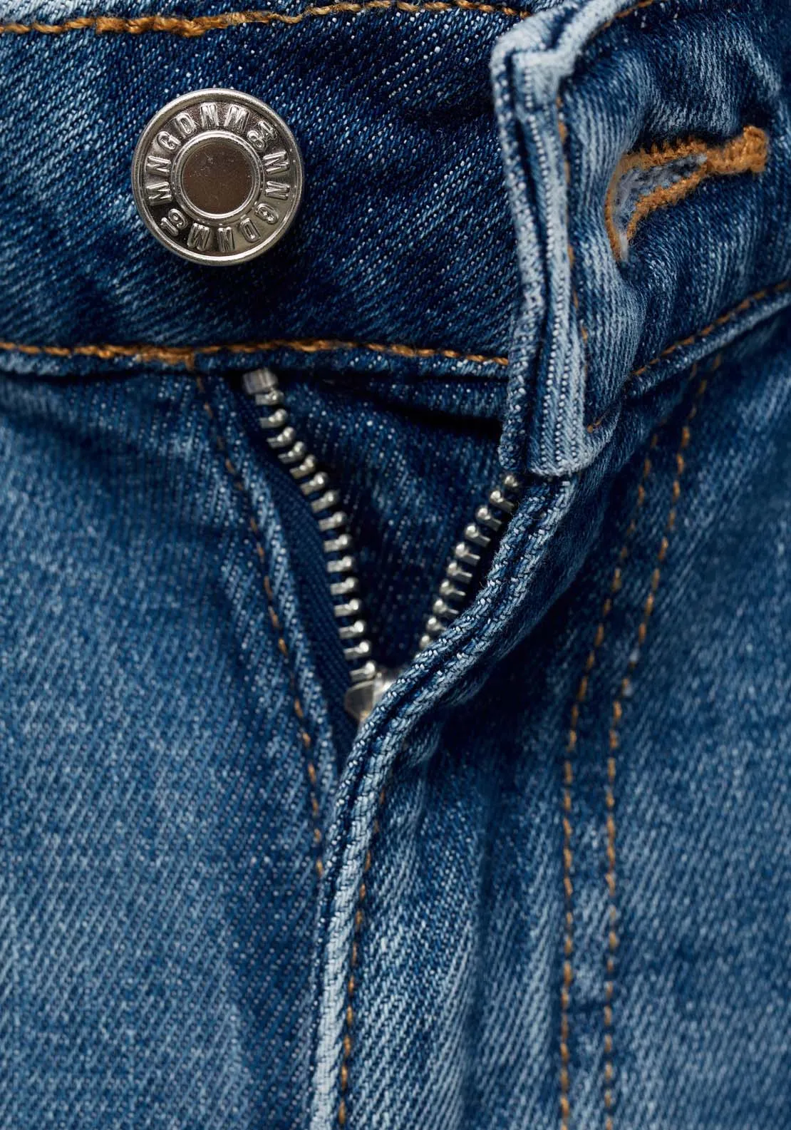 Medium-rise flared jeans - Open Blue