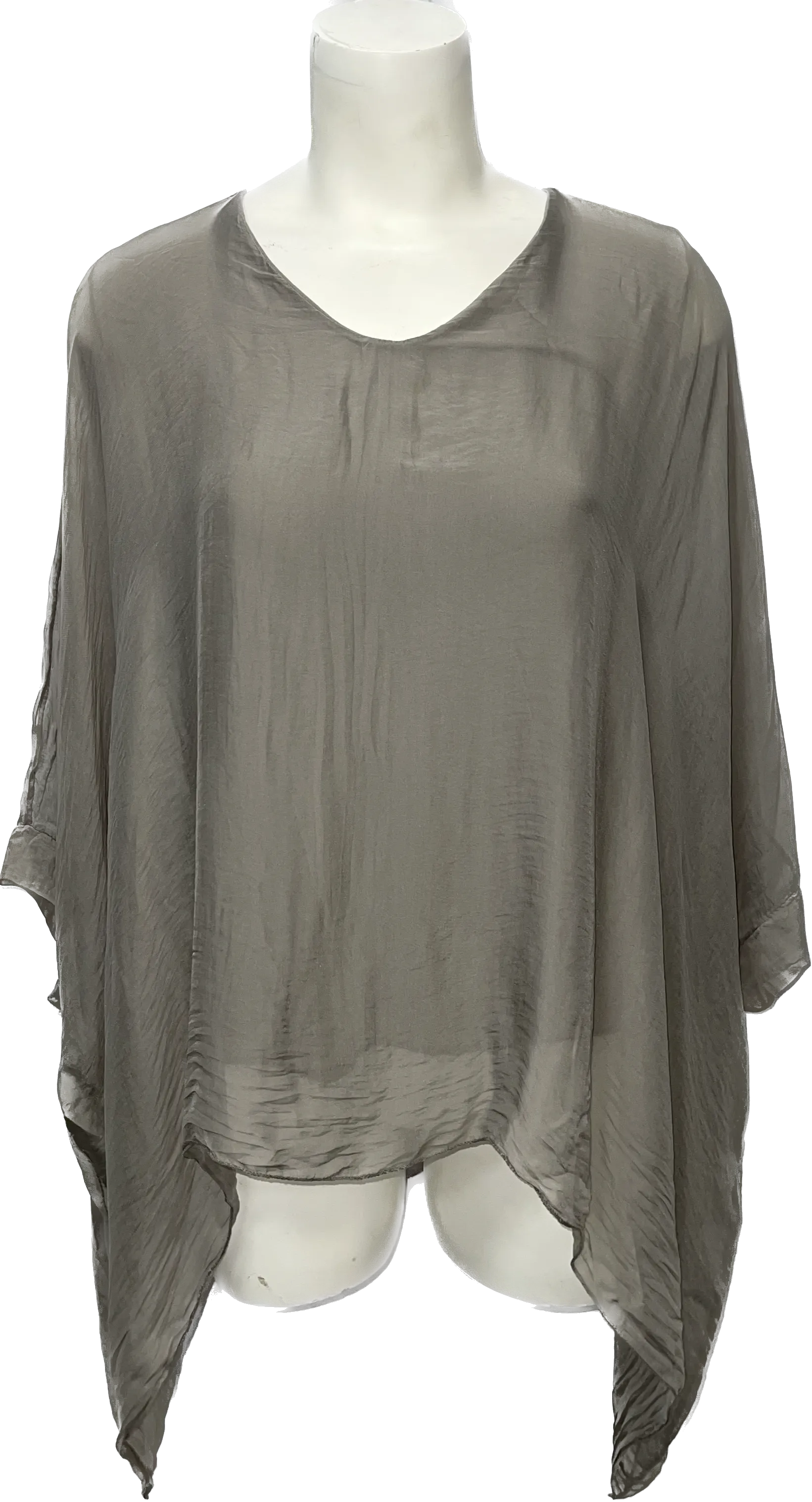 Solid Silk Top