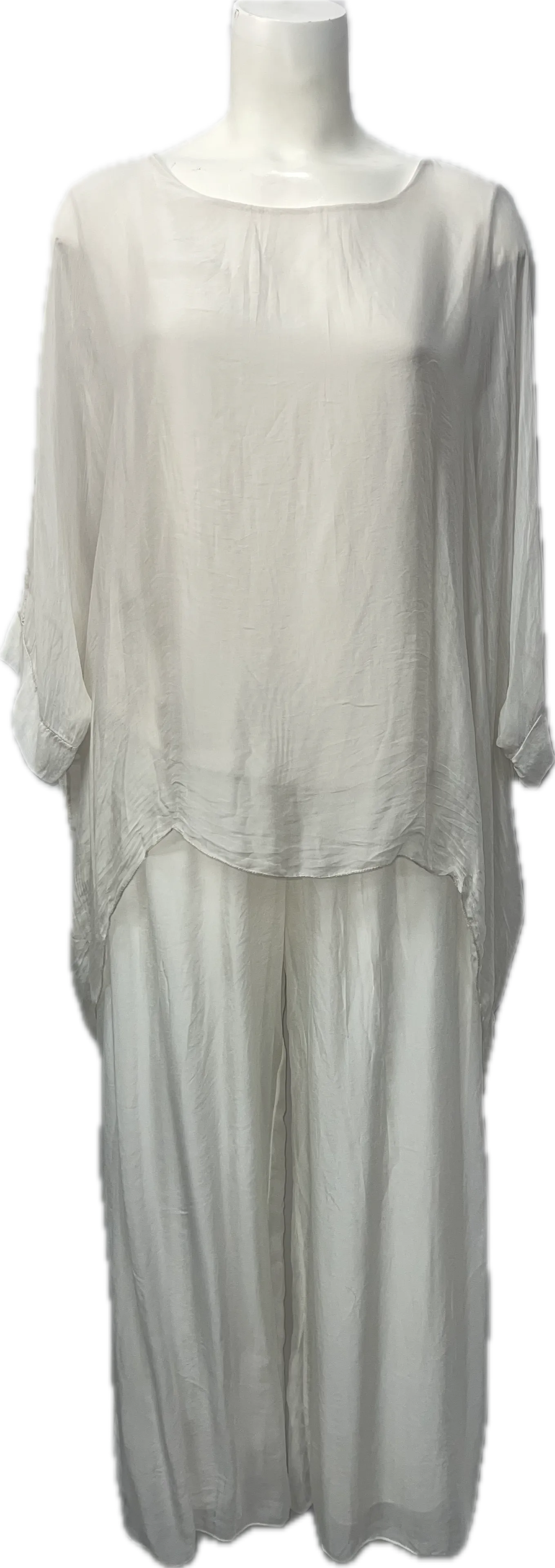Solid Silk Top