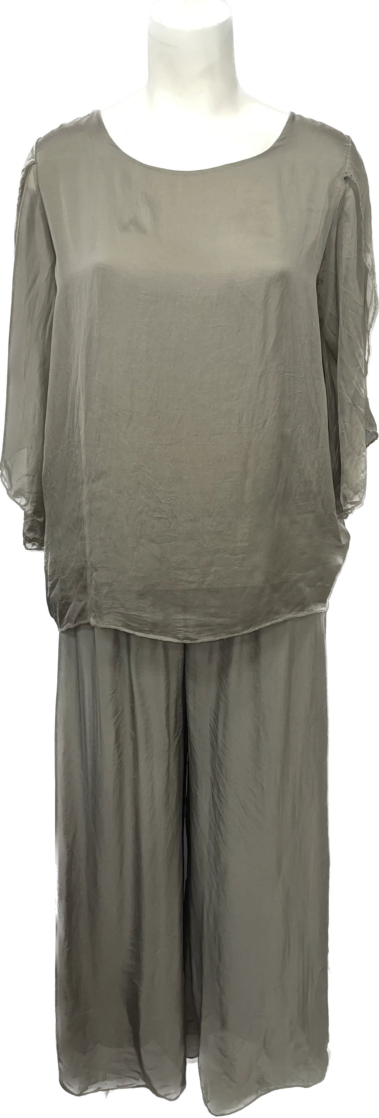 Solid Silk Top