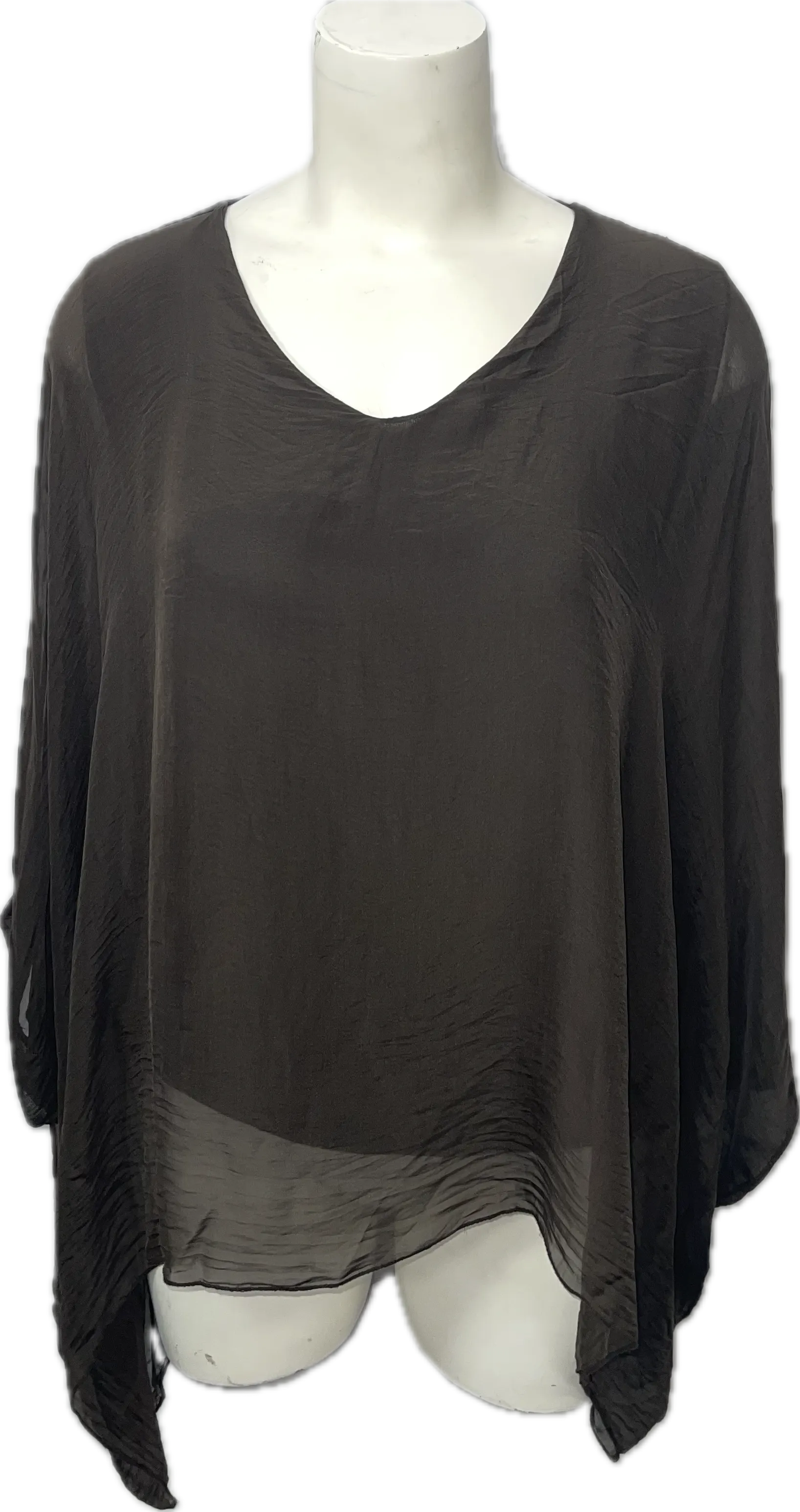 Solid Silk Top