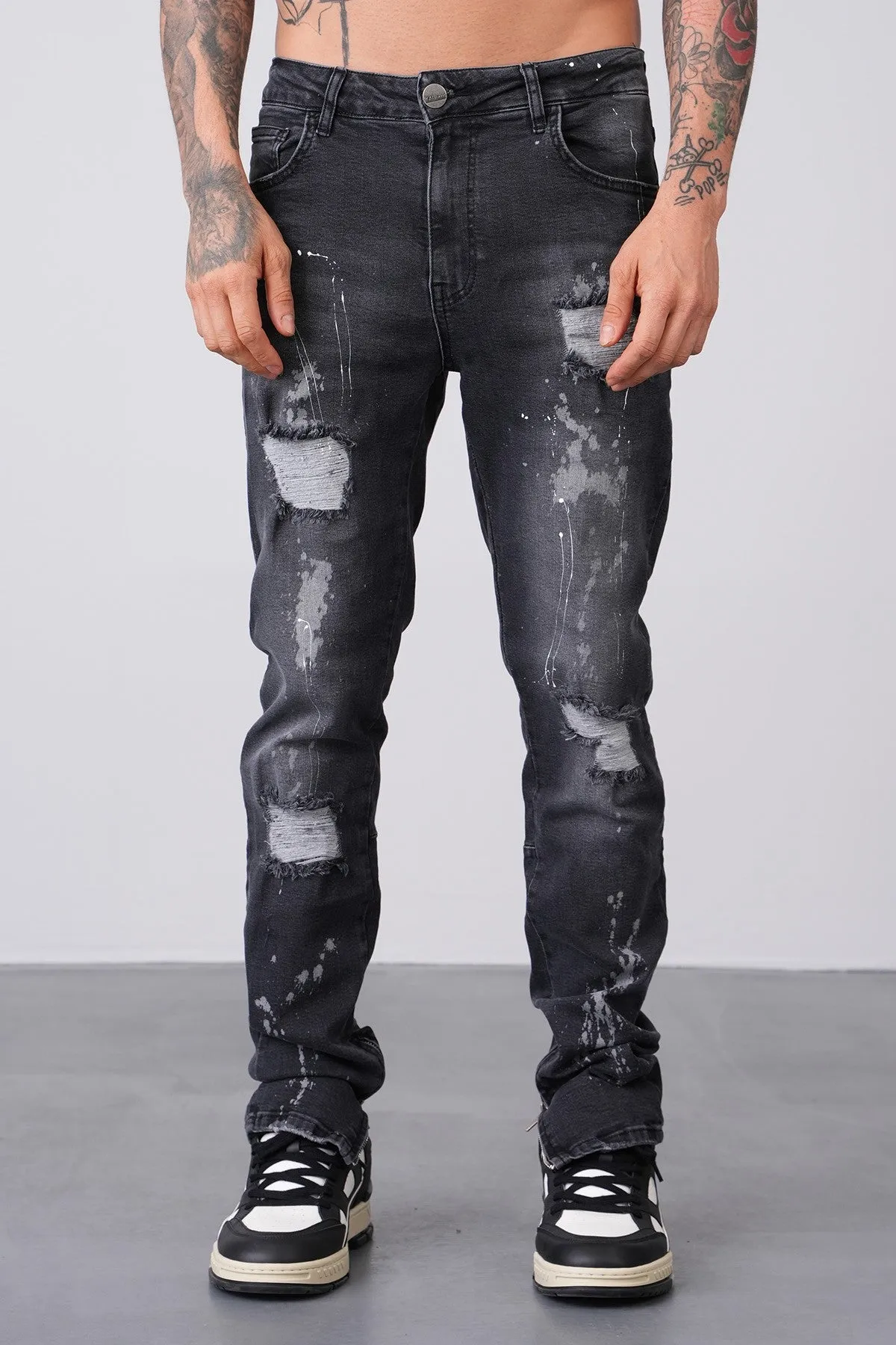 THE BROOKLYN ZIPPED DENIM