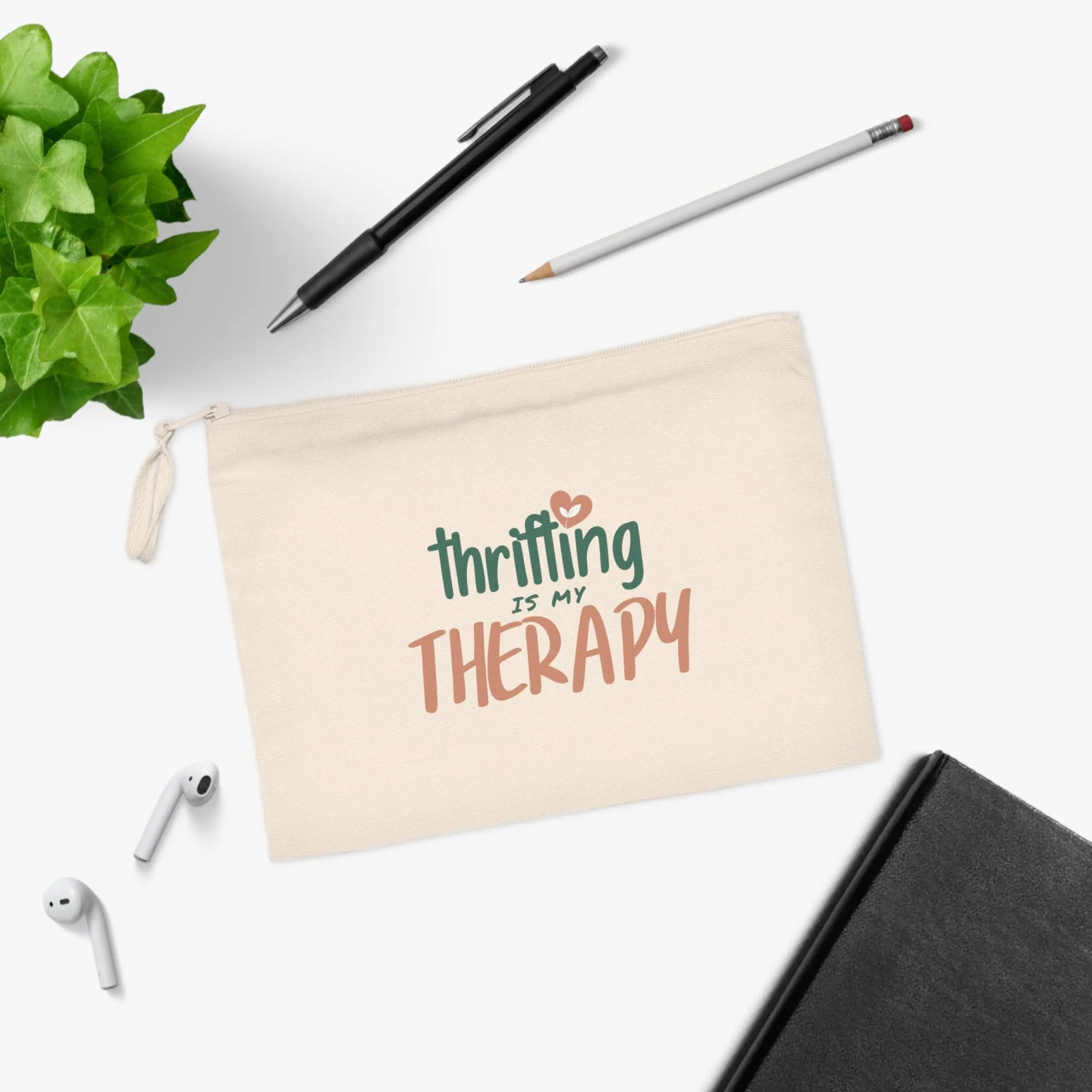 Thrifting is My Therapy Pencil Case