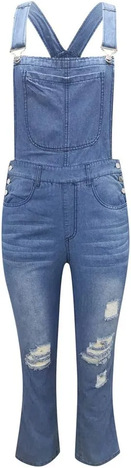 Womens Jeans Straight Ankle Jeans Stretch Classic Flared Pants Striped Hem Flared Denim Pants