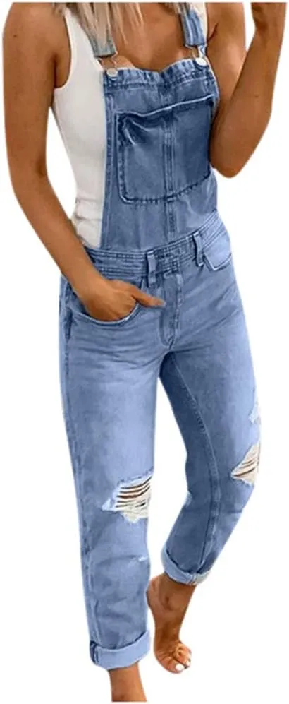 Womens Jeans Straight Ankle Jeans Stretch Classic Flared Pants Striped Hem Flared Denim Pants