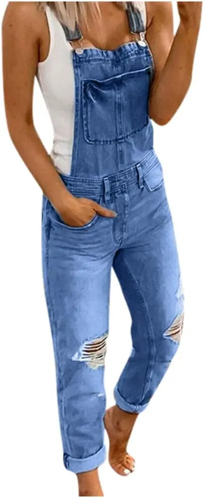 Womens Jeans Straight Ankle Jeans Stretch Classic Flared Pants Striped Hem Flared Denim Pants