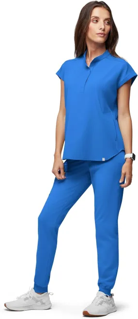 Women’s Meta Base 8-Pkt Jogger Scrub Set - Includes Dolman Top & Jogger Pant - Athletic 360 Stretch, Eco-Friendly